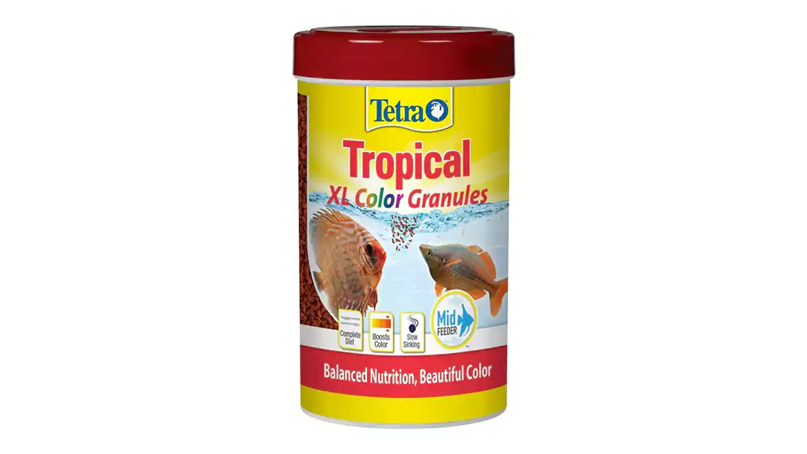Tetra Tropical XL Color Granules are the best granules out there
